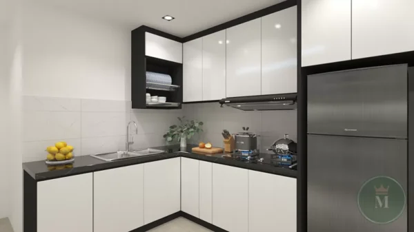 Custom Aluminium Kitchen Cabinet 2