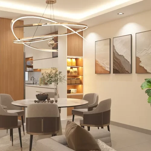 Custom Melamine Kitchen Cabinet 24