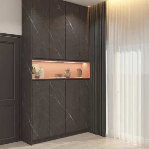 Custom Melamine Storage Cabinet 4