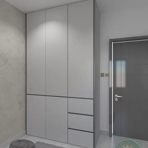 Custom Melamine Wardrobe 14