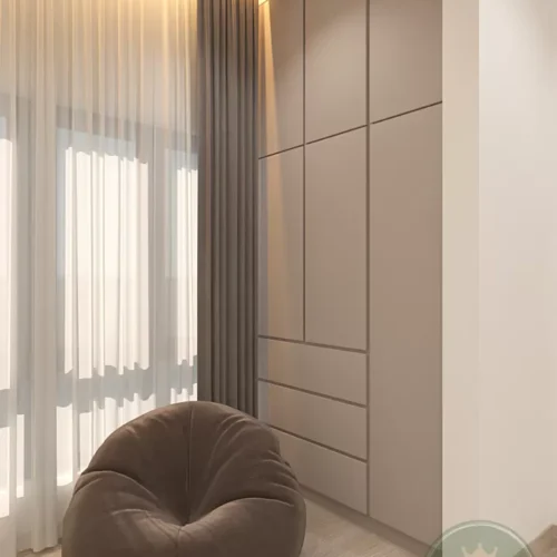 Custom Melamine Wardrobe 16