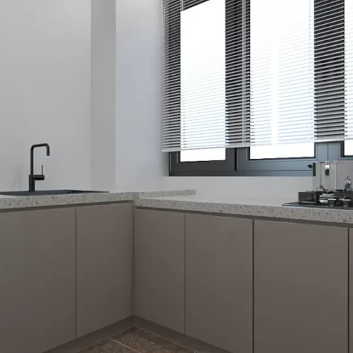 Custom Plywood Kitchen Cabinet 20