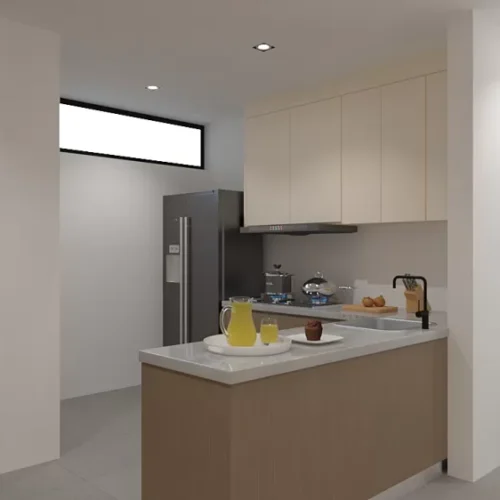 Custom Plywood Kitchen Cabinet 21