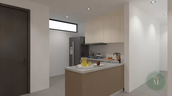 Custom Plywood Kitchen Cabinet 21