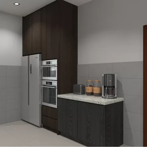 Custom Plywood Kitchen Cabinet 24