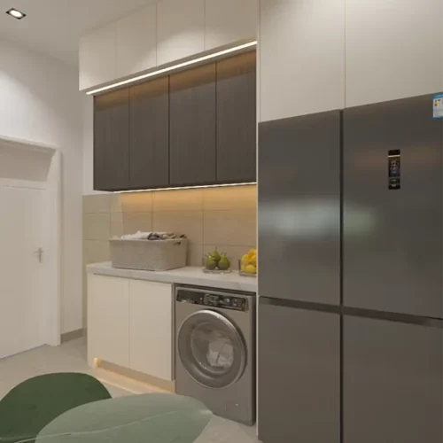 Custom Plywood Kitchen Cabinet 33