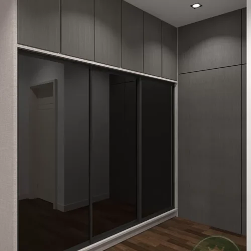 Custom Plywood Wardrobe 26