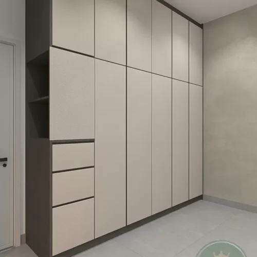 Custom Plywood Wardrobe 38