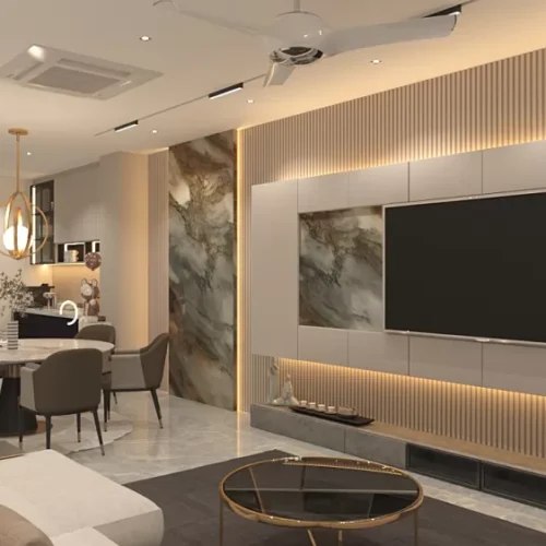 Customize Modern Melamine TV Cabinet