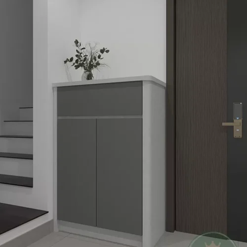 Customized Simple Plywood Shoe Cabinet